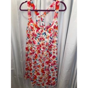 Floral cross strap